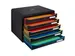 Module de classement Big Box Plus horizon 5 tiroirs Black Office - Noi