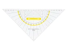 Geodriehoek Aristo 22 cm afneembare greep