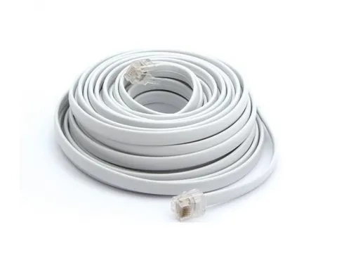 Verlengsnoer Met 6P6C Plug Naar 6P6C Plug - 8m