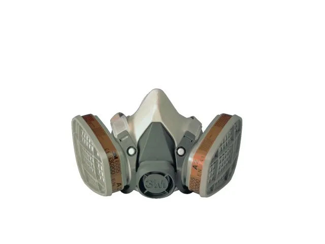 Demi-Masque 6200 Taille M Caoutchouc Non allergène Double filtre