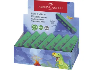 Gum Faber-Castell Dino groen stof- en PVC vrij - 4