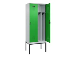 locker voor scheiding van kleding,HxBxD 2120x800x500mm,2vak - 1
