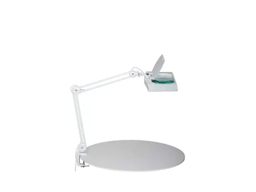 Loeplamp LED MAULvitrum Met Tafelklem Wit