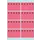 Etiket Herma 3772 26x40mm Diepvries Rood 48 stuks