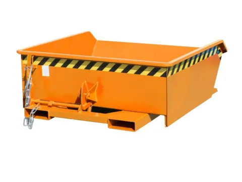 mini-kiepbak,HxLxB 450x1385x1280mm,0,46m³,draagverm. 1000kg,RAL2000