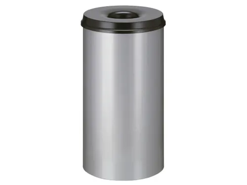 Vlamdovende Papierbak 50 Liter Grijs-Zwart