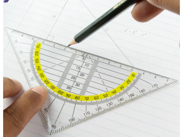 Equerre géométrique 14cm