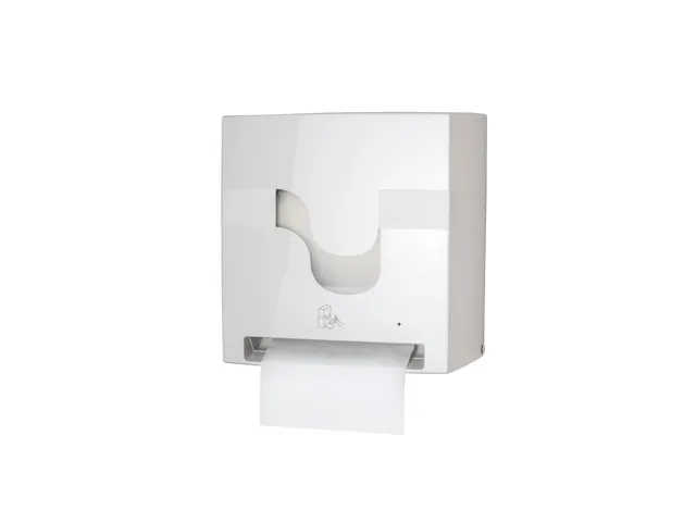 Handdoekautomaat Celtex Megamini E-Control wit automatisch