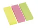 Info Page Marker Papier brillant 25x75mm 3 couleurs