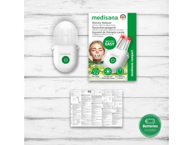 Rhinitis verlichter Medisana Medinose compact
