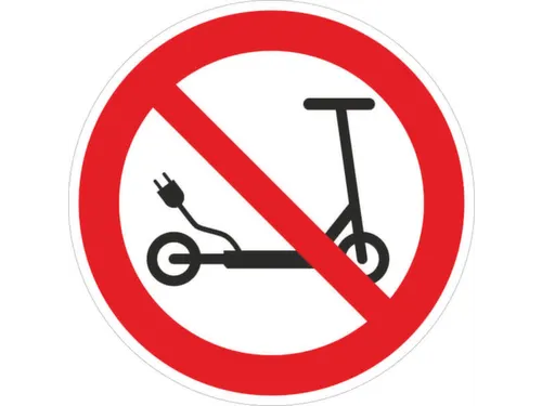 verbodsbord,E-scooter parkeren verboden,aluminium PE-gecoat