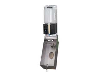 ontsmettingsmiddeldispenser,HxBxD 270x110x115mm,inhoud 0,8l - 2