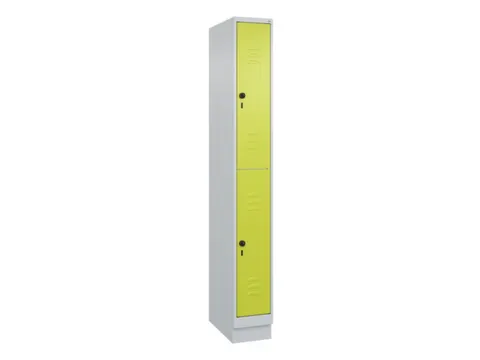 dubbeldekse locker,HxBxD 1950x250x500mm,1x2vak.,vak B 250mm
