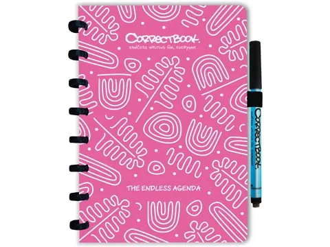 Endless Agenda A5 uitwisb/herbruik Pink