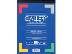 schrijfblok, ft A5, gelijnd, blok van 100 vel