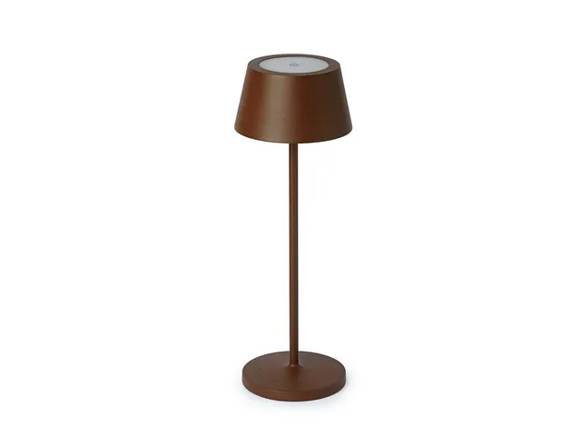 Lampe de table MAULnina LED batterie rechargeable dimmable marron