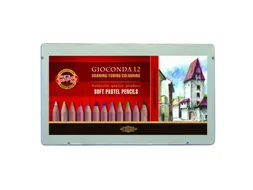 Pastelpotlood Koh-I-Noor gioconda 12 assorti