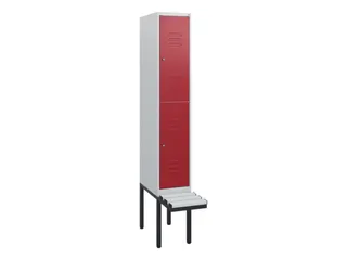 Dubbeldekse dekenkist,HxBxD 1950x300x815mm,1x2vak.,vak B 300mm - 1