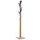 Staande kapstok 6jas-/2tashaken hout/polystyreen naturel/blauw