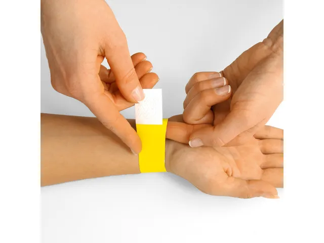 Evenementenbandjes Sigel Neon Geel