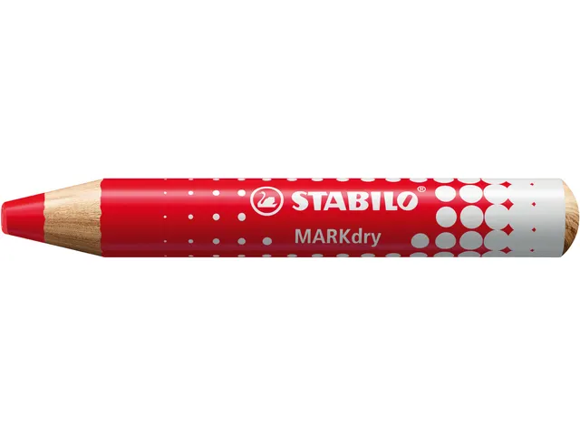 Whiteboardpotlood STABILO MARKdry 648/40 rood