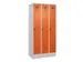 locker voor scheiding van kleding,HxBxD 1950x900x500mm,3vak