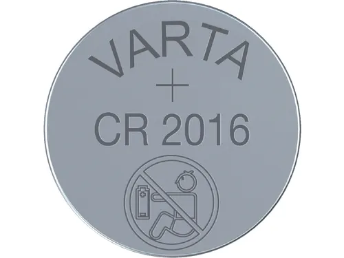 Batterij Varta knoopcel CR2016 lithium blister à 5 stuks