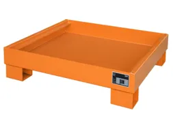 Opvangbak Staalplaat Hxbxd 220X900X800Mm Opvangvol. 68L Open Ral2000