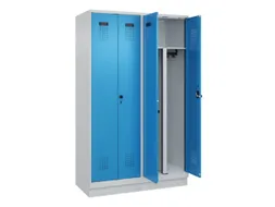 PBM-locker,HxBxD 1950x1200x500mm,4vak,vak B 300mm,draaigrendel