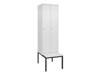 locker voor scheiding van kleding,HxBxD 2120x600x815mm,2vak - 1