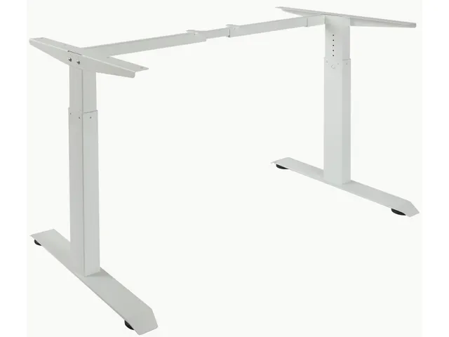 Verstelbaar Bureau Frame Wit 160Cm