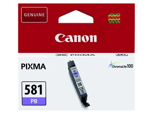 Inktcartridge Canon CLI-581 foto blauw