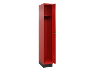 locker,HxBxD 1950x300x500mm,1vak,vak B 300mm,draaigrendel,sokkel - 2