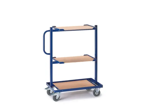 bijzetwagen,draagverm. 200kg,3etage(s),laadvl. LxB 620x410mm