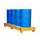 Systeem-Opvangbak Oranje 4x 200l 222l 250x 2400x 800mm Rooster