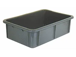 Stapelbak Pe Hxlxb 165X600X400Mm Inhoud 30L Grijs