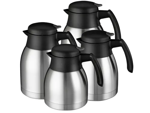 Thermoskan Bravilor dubbelwandig 1.5 liter RVS zwart