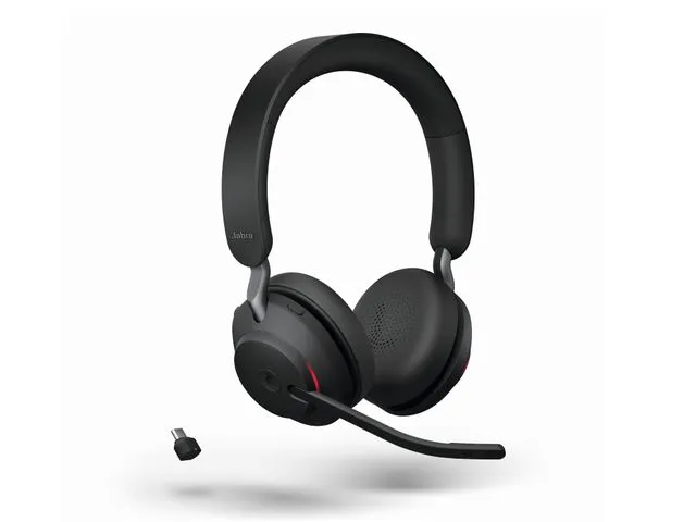 Jabra Evolve2 65 MS Stereo Bluetooth Headset USB-C Zwart