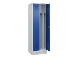 locker voor scheiding van kleding,HxBxD 1950x600x500mm,2vak