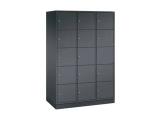 grootvolume-lockersysteem,HxBxD 1950x1220x600mm,3x5vakken,cil.-slot - 2