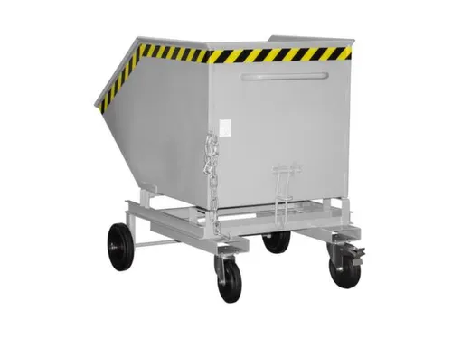 Kiepwagen,waterdicht,HxLxB 1220x1390x1070mm,0,6m³,draagverm. 300kg