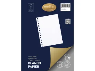 Ringbandinterieur Multo A5 17r blanco 90 grams 50 vel - 1