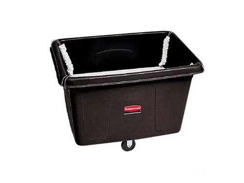 Cube Truck met verende bodem 396 Liter Zwart