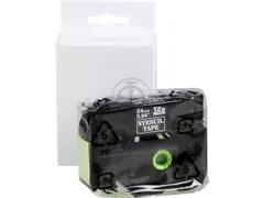 STE-151 Brother P-touch 24mm zwart op transparant
