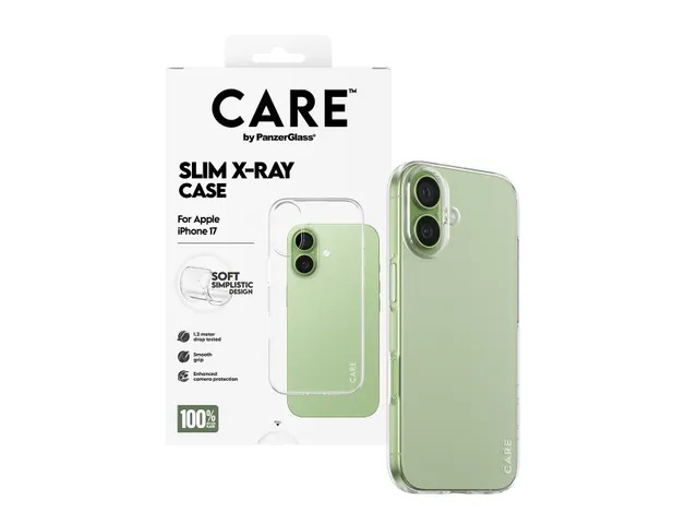 PanzerGlass CARE by X-Ray Case iPhone 17, Hoes, Apple, Apple - i