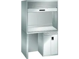pc-kast,HxBxD 2200x1434x725mm,toetsenbordblad,romp RAL7035
