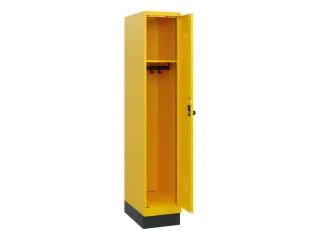 schoollocker,HxBxD 1630x300x500mm,1vak,vak B 300mm,draaigrendel,sokkel - 1