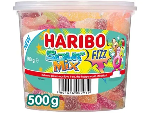 snoepgoed Zure mix, emmer van 500 g