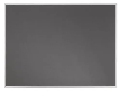 Presentatiewand Hxb 150X120Cm Aluminium Frame Grijze Vilt