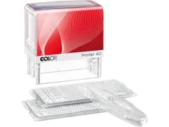 Doe-het-zelf stempel printer 40/2 6 Regels 23x59mm